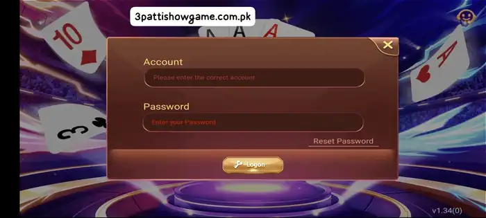 3 Patti show login